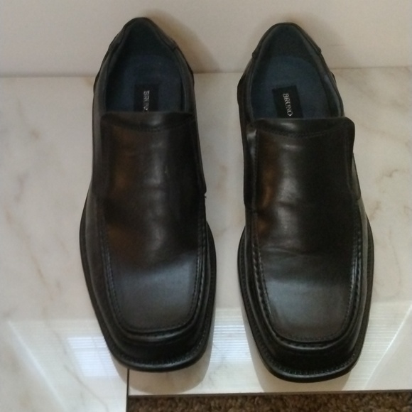 Bruno Marc Cambridge Black men's loafer slide on - Picture 4 of 12